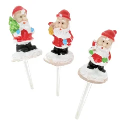 Online Cerf Dellier 3 décors Santa Claus assortis sur pique