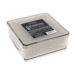 Clearance Cerf Dellier 9 Découpoirs carrés cannelés assortis