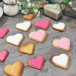 Online Cerf Dellier 7 Découpoirs cœurs lisses assortis