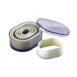 New Cerf Dellier 7 Découpoirs ovales lisses assortis