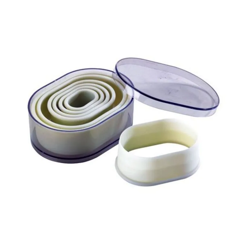 New Cerf Dellier 7 Découpoirs ovales lisses assortis