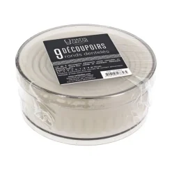 Cerf Dellier 9 Découpoirs ronds cannelés assortis