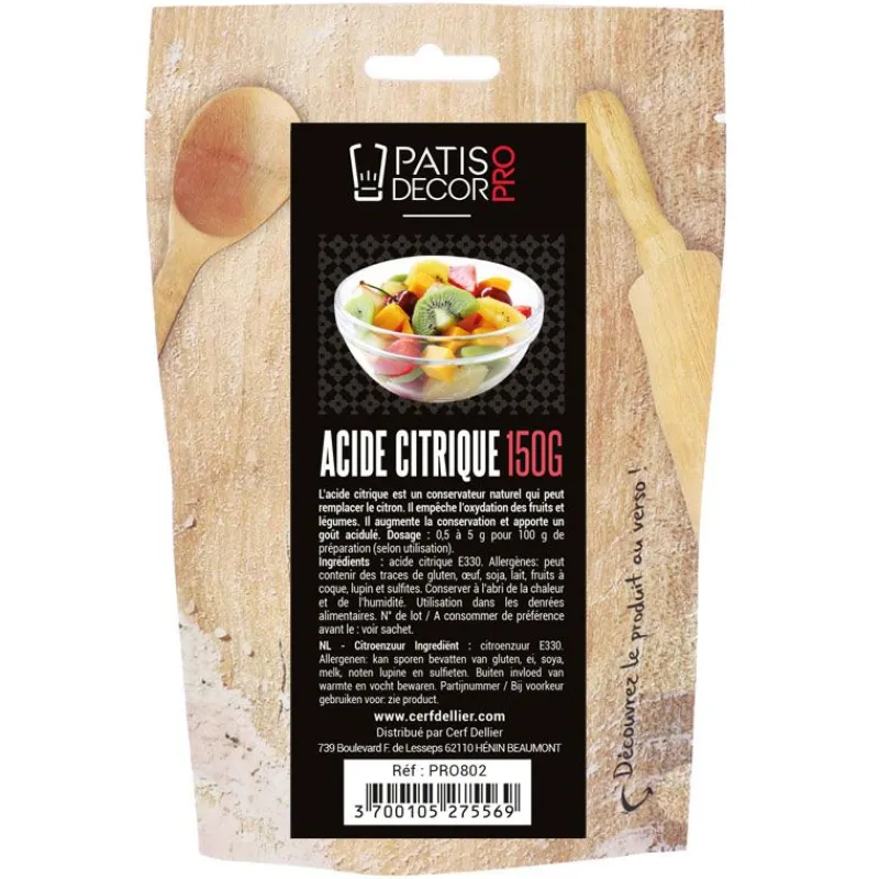 Online Cerf Dellier Acide Citrique 150 g
