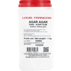 Cerf Dellier Agar Agar en poudre 1 kg