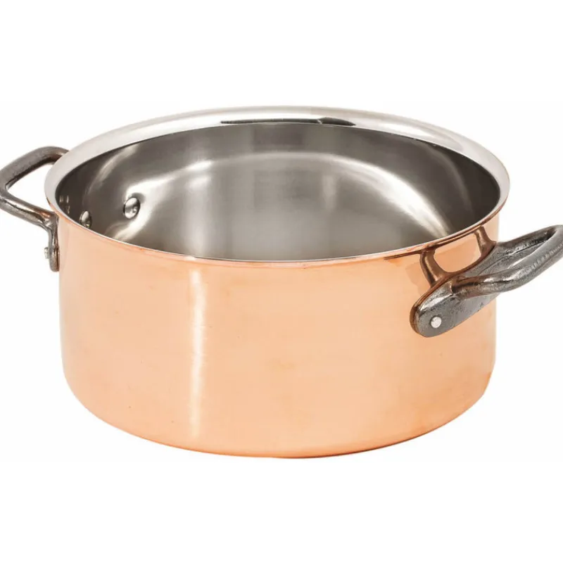 Cerf Dellier Alliance cuivre faitout 24 cm