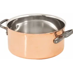 Cerf Dellier Alliance cuivre faitout 24 cm