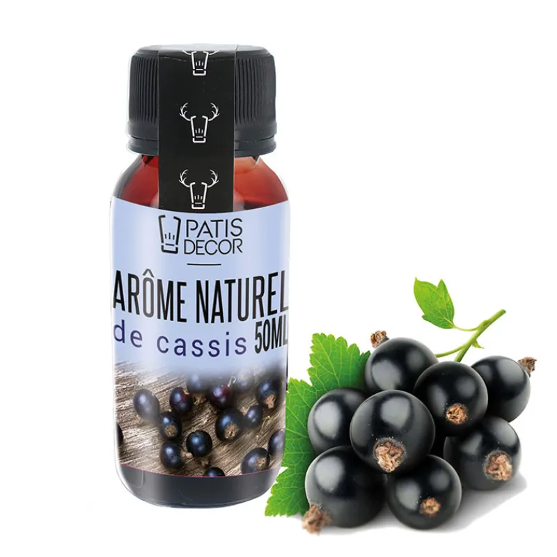 Hot Cerf Dellier Arôme naturel de Cassis 50 ml