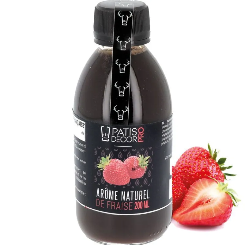 Outlet Cerf Dellier Arôme naturel de Fraise 200 ml