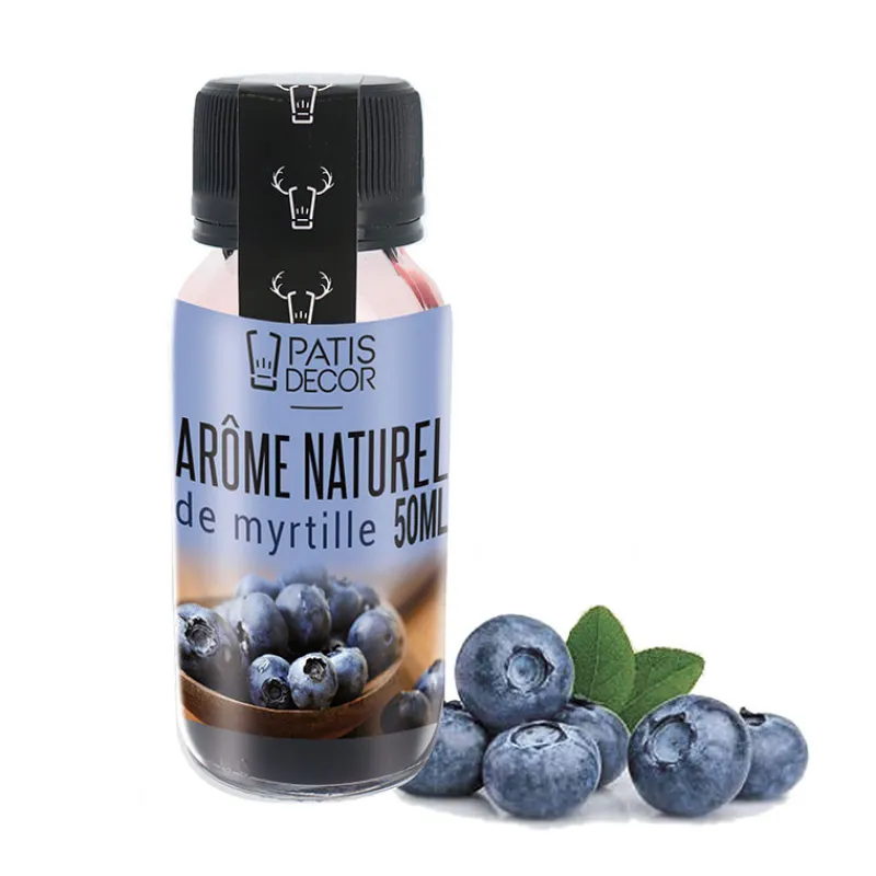 Cerf Dellier Arôme naturel de Myrtille 50 ml