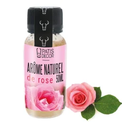 Cerf Dellier Arôme naturel de Rose  50 ml
