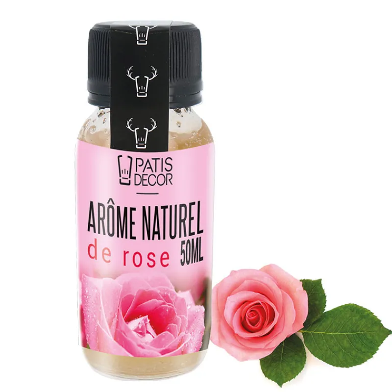 Cerf Dellier Arôme naturel de Rose  50 ml