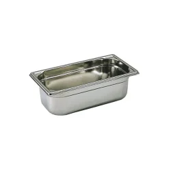 Best Cerf Dellier Bac gastronorme plein inox - sans anse - GN 1/3 profondeur 15 cm