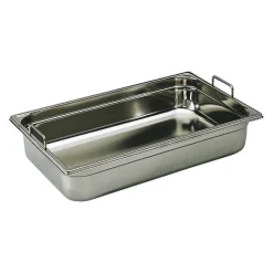 Discount Cerf Dellier Bac gastronorme plein inox - avec anses fixes - GN 1/1 profondeur 10 cm