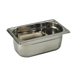 Discount Cerf Dellier Bac gastronorme plein inox - sans anse - GN 1/4 profondeur 10 cm
