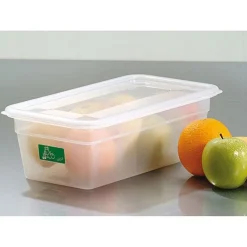 Clearance Cerf Dellier Bacs Modulus rigides en polypropylène GN 1/3 avec couvercles (x5)