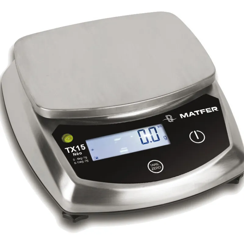 Discount Cerf Dellier Balance digitale inox NEO TX IP65 jusqu'à 15 Kg /1 à 2 g