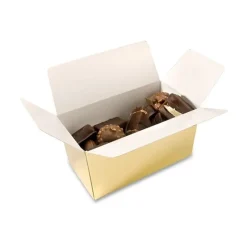 Best Cerf Dellier Ballotins Or 250g, intérieur blanc (x 50)