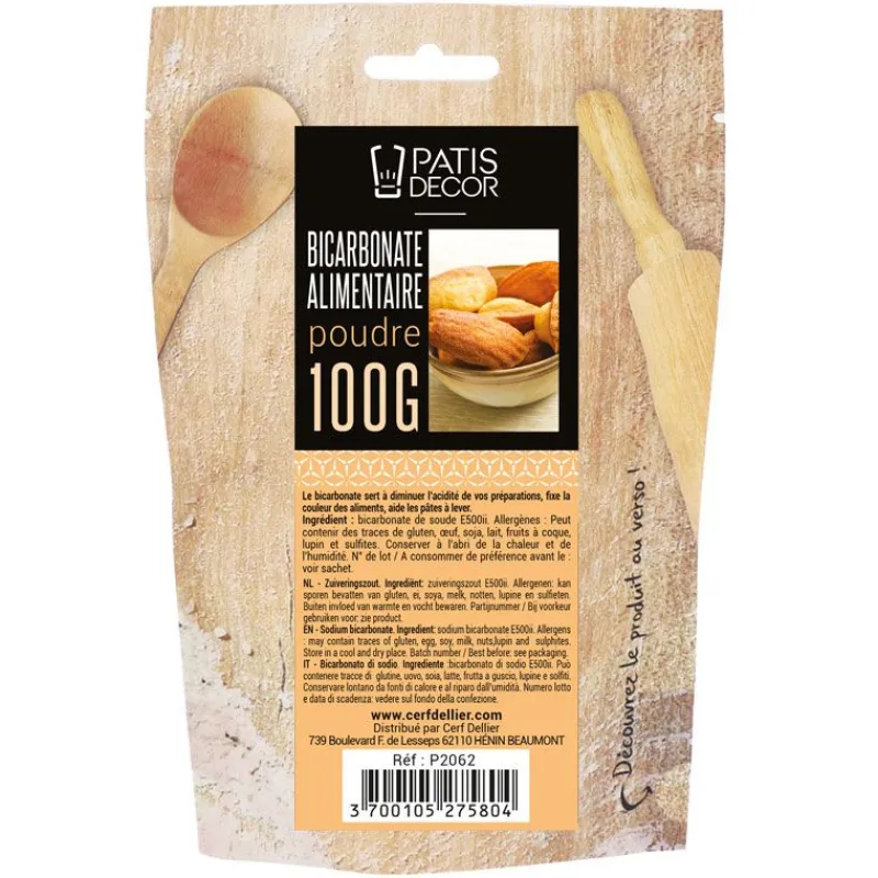 Clearance Cerf Dellier Bicarbonate alimentaire 100 g