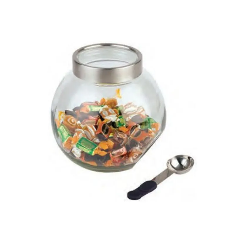 Online Cerf Dellier Bocal à bonbon verre avec cuillère