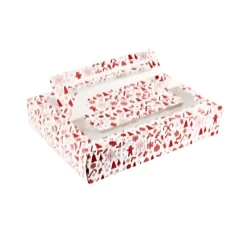 Hot Cerf Dellier Boîte à biscuits à fenêtre avec poignées (x 2)