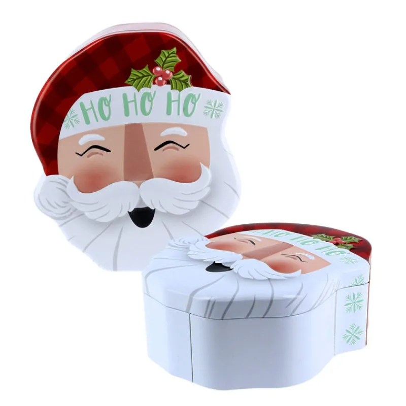 Best Cerf Dellier Boîte à biscuits de Noël Père Noël