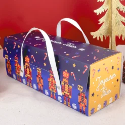 Sale Cerf Dellier Boîte à buche casse-noisette - 35 x 11 x 11 cm