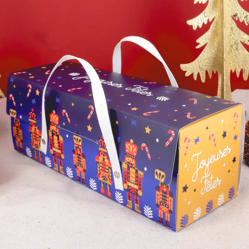 Outlet Cerf Dellier Boîte à buche casse-noisette - 30 x 11 x 11 cm