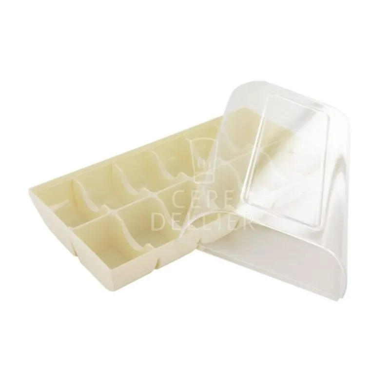 New Cerf Dellier Boîte 12 macarons blanche