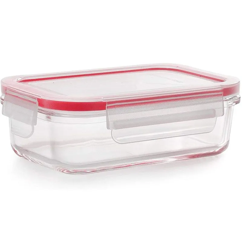 Online Cerf Dellier Boîte de conservation rectangulaire en verre avec couvercle