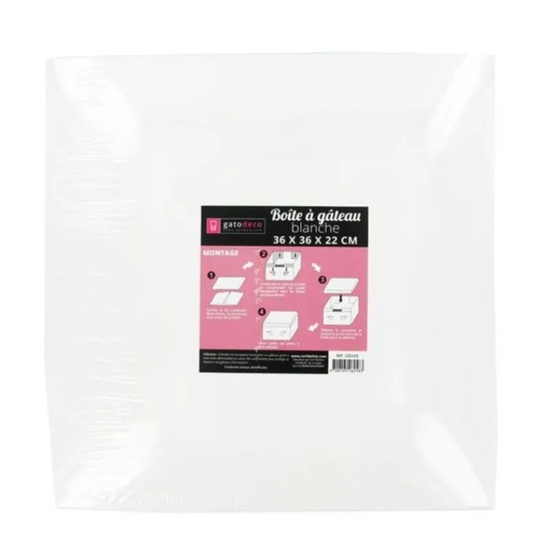 New Cerf Dellier Boîte pâtissière 36 cm, hauteur 22 cm