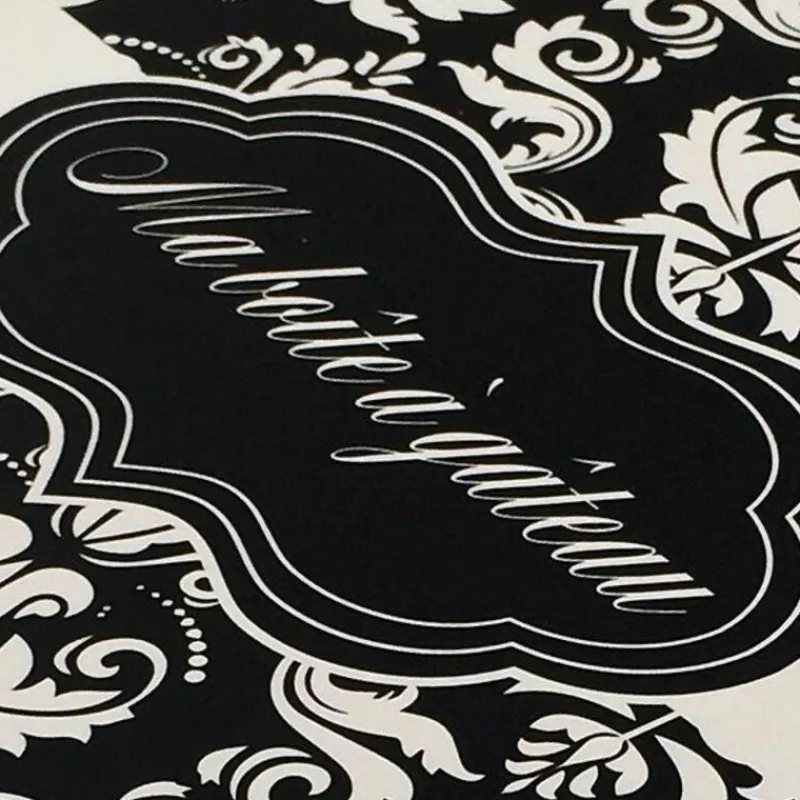 New Cerf Dellier Boîte pâtissière arabesques 36 x 36 x 28 cm