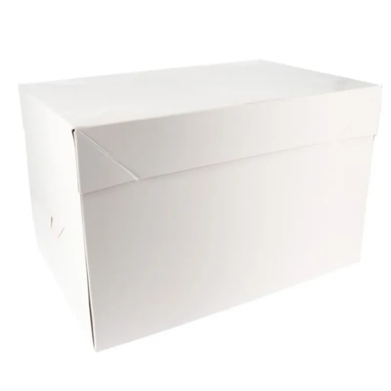 Clearance Cerf Dellier Boîte pâtissière blanche 41 x 61 x 22 cm