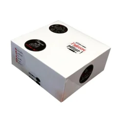 Clearance Cerf Dellier Boîte pâtissière carrée à personnaliser avec stickers 24 x 24 x 10 cm