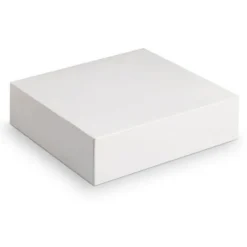 Hot Cerf Dellier Boîtes pâtissières blanches 14 x 14 x 7 cm (x 50)