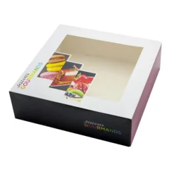 Discount Cerf Dellier Boîtes pâtissières fenêtres 32 x 32 x 11,5 cm (x 50)