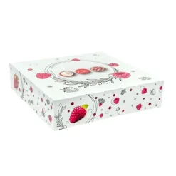 Hot Cerf Dellier Boîtes pâtissières Morgane 16 x 16 cm - Hauteur 8 cm (x 50)