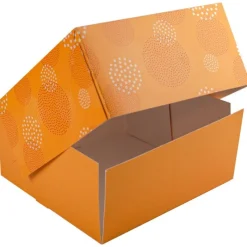 Cerf Dellier Boîtes pâtissières Pauline 28 x 28 cm Hauteur 10 cm (x 25)