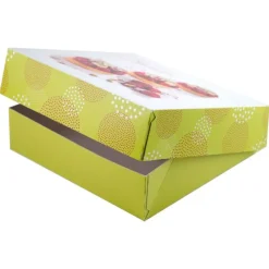 Discount Cerf Dellier Boîtes pâtissières Pauline 18 x 18 cm Hauteur 5 cm (x 50)