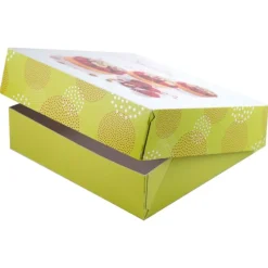 Clearance Cerf Dellier Boîtes pâtissières Pauline 23 x 23 cm Hauteur 5 cm (x 50)