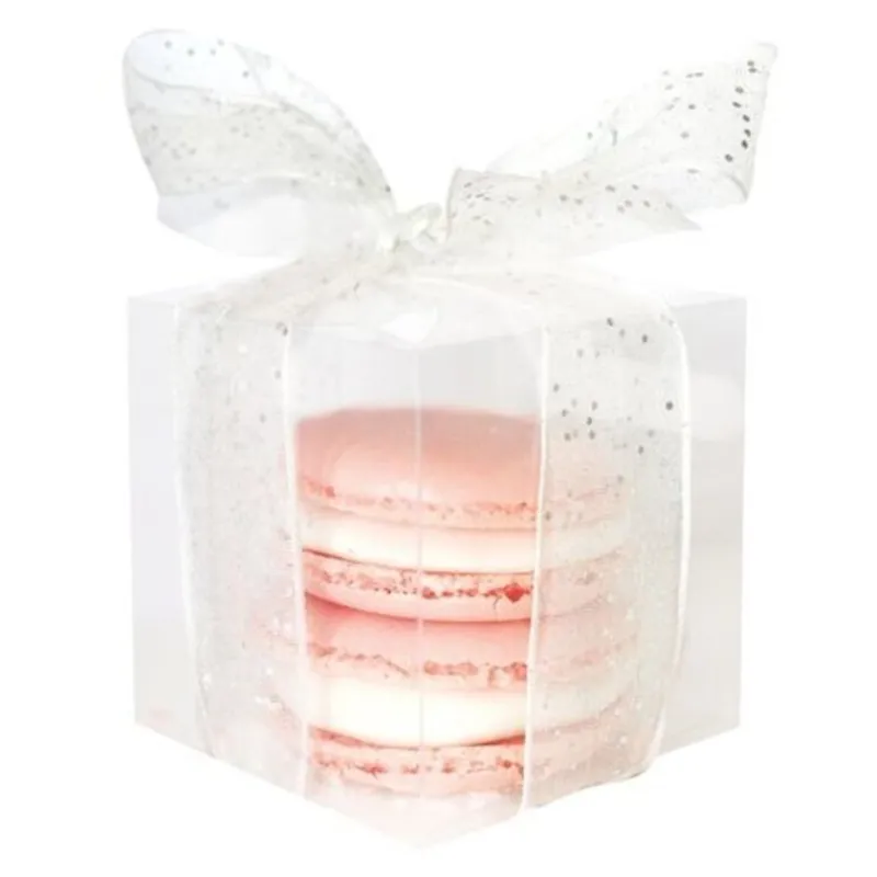 Hot Cerf Dellier Boîtes transparentes 6 x 6 x 6 cm (x 5)