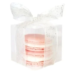 Clearance Cerf Dellier Boîtes transparentes 8 x 8 x 8 cm (x 4)