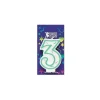 Clearance Cerf Dellier Bougie Anniversaire, chiffre 3
