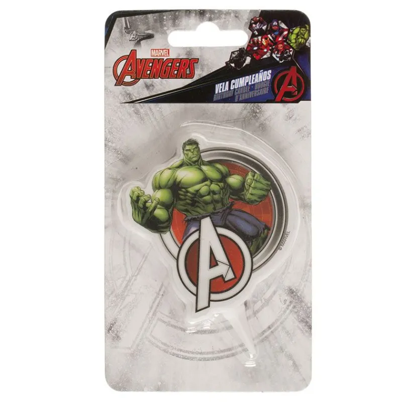 Online Cerf Dellier Bougie anniversaire 2D Hulk Avengers