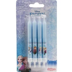 New Cerf Dellier Bougie anniversaire La Reine des Neiges (x 8)