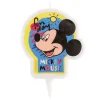 Best Cerf Dellier Bougie anniversaire Mickey 7,5 cm