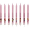 Hot Cerf Dellier Bougie anniversaire Princesses Disney (x8)