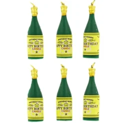 Sale Cerf Dellier Bougie bouteille de champagne (x 6)