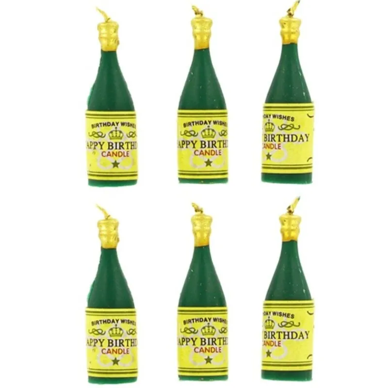 Sale Cerf Dellier Bougie bouteille de champagne (x 6)