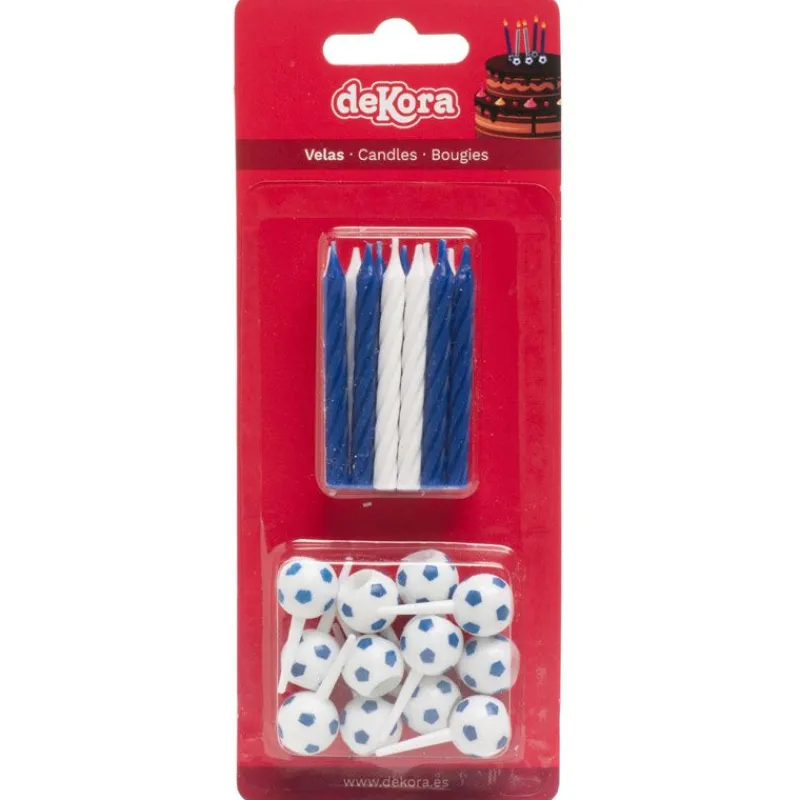 Clearance Cerf Dellier Bougies + ballons de football (x 12)