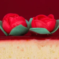 Outlet Cerf Dellier Boutons de rose rouge (x15)